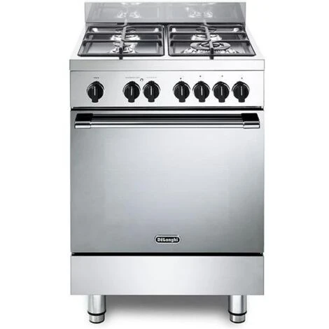 DeLonghi De Longhi GEMMA 66 M2 ED Linea Gemma Cucina A Gas Libera Installazione Forno Elettrico 4 Fuochi Griglie In Ghisa Classe Energetica A Bruciatore Tripla Corona 3D Vent Pizza Stone 9 Funzioni 60 Cm Accia 4 DeLonghi De Longhi GEMMA 66 M2 ED Linea Gemma Cucina A Gas Libera Installazione Forno Elettrico 4 Fuochi Griglie In Ghisa Classe Energetica A Bruciatore Tripla Corona 3D Vent Pizza Stone 9 Funzioni 60 Cm Accia - immagine 2