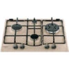 Hotpoint Ariston PCN 640 T (AV) R /HA Piano Cottura A Gas 4 Zone 60 Cm Avena -Elettrodomestici Negozio 16508046 1