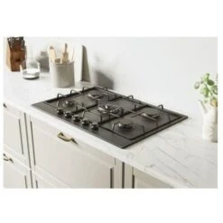 Candy CHW74WGTGH Piano Cottura A Gas 5 Zone 75 Cm Grigio -Elettrodomestici Negozio 16517338 2