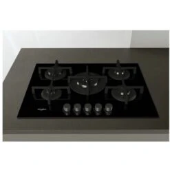 Whirlpool GOA 7523/NB Piano Cottura A Gas 5 Zone Griglie In Ghisa 73 Cm Nero -Elettrodomestici Negozio 16570744 5