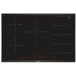 Bosch PXV875DC1E Serie 8 Piano Cottura A Induzione 5 Zone FlexInduction PerfectFry 17 Livelli Di Potenza 80 Cm Nero