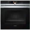 Siemens HB676G0S1 Forno Elettrico Multifunzione Da Incasso Pirolitico Capacita' 71 Litri Classe Energetica A+ 13 Programmi 3650 W Display TFT Touch 3,7 60 Cm Nero/Acciaio Inox