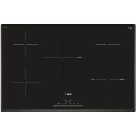 Bosch PIV851FC5E Serie 6 Piano Cottura A Induzione In Vetroceramica 5 Zone DirectSelect PerfectFry PowerBoost 80 Cm Nero 3 Bosch PIV851FC5E Serie 6 Piano Cottura A Induzione In Vetroceramica 5 Zone DirectSelect PerfectFry PowerBoost 80 Cm Nero