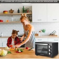 Nova Forno Elettrico 30 L Con 6 Modalità Di Cottura Con Girarrosto Teglia E Griglia -Elettrodomestici Negozio 21669772 5