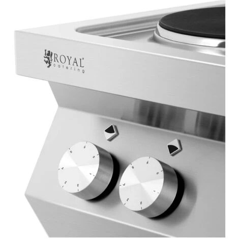 Cucina Elettrica Piano Cottura Elettrico + Forno A Convezione 13.400 W 4 Piastre 4 Cucina Elettrica Piano Cottura Elettrico + Forno A Convezione 13.400 W 4 Piastre - immagine 2