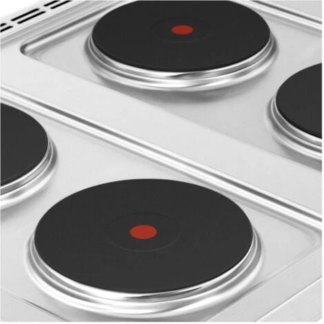 Cucina Elettrica Piano Cottura Elettrico + Forno A Convezione 13.400 W 4 Piastre 5 Cucina Elettrica Piano Cottura Elettrico + Forno A Convezione 13.400 W 4 Piastre - immagine 3