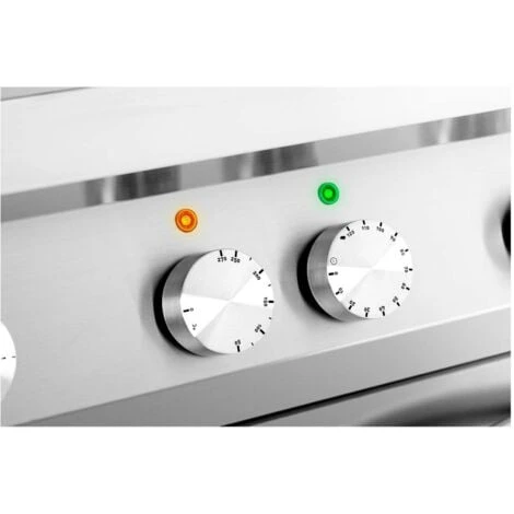 Cucina Elettrica Piano Cottura Elettrico + Forno A Convezione 13.400 W 4 Piastre 7 Cucina Elettrica Piano Cottura Elettrico + Forno A Convezione 13.400 W 4 Piastre - immagine 5