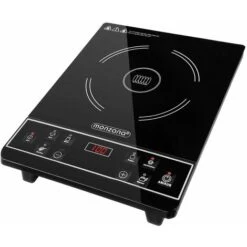 Piastre Ad Induzione 2000W Piano Cottura Induzione Funzione Mantenimento A Caldo Timer Con 6 Programmi