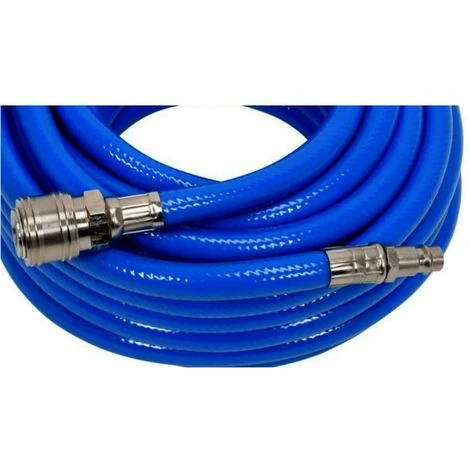 TUBO ARIA COMPRESSA FLESSIBILE PER COMPRESSORE 18 MT RACCORDO RAPIDO 1/4″ 6 TUBO ARIA COMPRESSA FLESSIBILE PER COMPRESSORE 18 MT RACCORDO RAPIDO 1/4″ - immagine 4