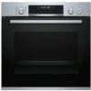 Bosch HRA518BS1 Serie 6 Forno Elettrico Da Incasso Capacita' 71 Litri Classe Energetica A Vapore Display LCD 30 Programmi 60 X 60 Nero/Acciaio Inox