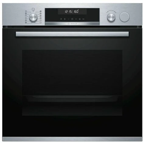 Bosch HRA518BS1 Serie 6 Forno Elettrico Da Incasso Capacita' 71 Litri Classe Energetica A Vapore Display LCD 30 Programmi 60 X 60 Nero/Acciaio Inox 3 Bosch HRA518BS1 Serie 6 Forno Elettrico Da Incasso Capacita' 71 Litri Classe Energetica A Vapore Display LCD 30 Programmi 60 X 60 Nero/Acciaio Inox