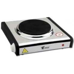 Fornello Elettrico 1 Fuoco Inox 28x27 Cm