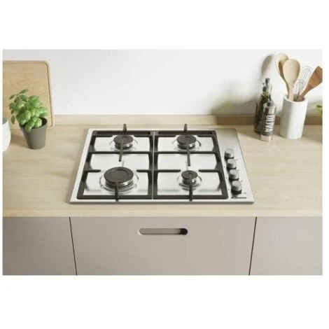 Candy CHG6LX Piano Cottura A Gas Su Metallo 4 Zone Manopola Inox Lateral Inox Griglie In Ghisa 60 Cm 4 Livelli Di Potenza Inox/Lamiera 5 Candy CHG6LX Piano Cottura A Gas Su Metallo 4 Zone Manopola Inox Lateral Inox Griglie In Ghisa 60 Cm 4 Livelli Di Potenza Inox/Lamiera - immagine 3