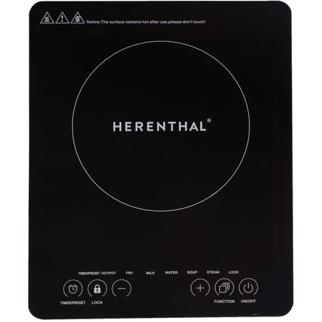 Piastra Induzione Un Fuoco Portatile Da 2000W Con Controllo Indipendente E Timer 6 Piastra Induzione Un Fuoco Portatile Da 2000W Con Controllo Indipendente E Timer - immagine 4