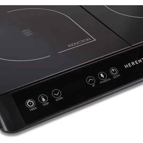 Piastra Induzione 2 Fuochi Portatile Da 2000W Con Controllo Indipendente E Timer 4 Piastra Induzione 2 Fuochi Portatile Da 2000W Con Controllo Indipendente E Timer - immagine 2