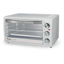 Forno Elettrico 35L 1500W Statico Ventilato Timer Vassoio Griglia Colore Bianco