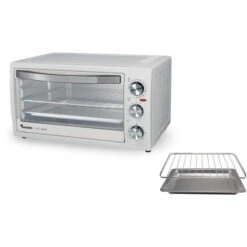 Forno Elettrico 35L 1500W Statico Ventilato Timer Vassoio Griglia Colore Bianco -Elettrodomestici Negozio 39916635 5