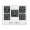 Franke FHNS 705 4G TC WH C Piano Cottura A Gas 5 Fuochi 70 Cm Cristallo Bianco 106.0490.103 -Elettrodomestici Negozio 41535695 1