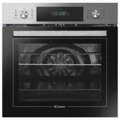 Candy FCT896X WIFI Forno Elettrico Multifunzione A Incasso Capacita' 70 Litri Classe Energetica A 9 Funzioni Precò Touch Acquactiva Castelletto Guide Telescopiche Wifi 60 Cm Inox