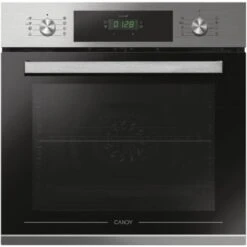 Candy FCT686X WIFI Forno Elettrico Ventilato A Incasso Capacita' 70 Litri Classe Energetica A 9 Funzioni Precò Touch Fan Assisted Acquactiva Castelletto Wifi 60 Cm Inox