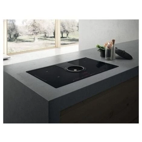 Elica NIKOLATESLA BL/F/830x515 Mix Piano Cottura Aspirante A Induzione Con Cappa Filtrante Integrata 4 Zone 83 Cm Comandi Touch Control 536 M3/h Vetro Nero PRF0120978A 4 Elica NIKOLATESLA BL/F/830x515 Mix Piano Cottura Aspirante A Induzione Con Cappa Filtrante Integrata 4 Zone 83 Cm Comandi Touch Control 536 M3/h Vetro Nero PRF0120978A - immagine 2