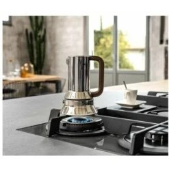 Elica NIKOLATESLA FLAME BL/A/83 Piano Cottura Aspirante A Gas Con Cappa Integrata 4 Fuochi + 1 Ausiliario Vetro Nero + Ghisa PRF0147740 -Elettrodomestici Negozio 50249421 4