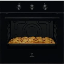 Electrolux KOIHH00K Forno Elettrico Tradizionale Da Incasso InfiSpace Capacita' 72 Litri Classe Energetica A 5 Funzioni 60 Cm Nero