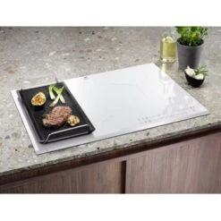 Electrolux EIL83443BW Serie 600 Bridge Piano Cottura A Induzione 4 Zone 80 Cm Comandi Slider Touch Bianco -Elettrodomestici Negozio 53831243 2