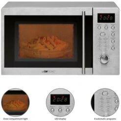Clatronic Forno A Microonde In Acciaio Inox Da 20L 800w MWG 778 U -Elettrodomestici Negozio 54177879 3