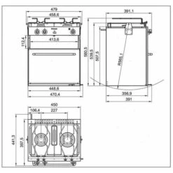 Cucina Dometic Starlight 2 Fuochi 9 Cucina Dometic Starlight 2 Fuochi -Elettrodomestici Negozio 55923434 4