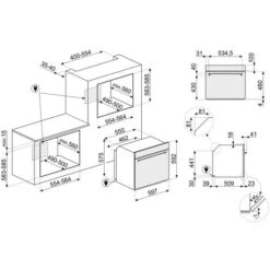 Smeg Forno Elettrico Pirolitico Linea SFP6301TVX Acciaio Inox 5 Smeg Forno Elettrico Pirolitico Linea SFP6301TVX Acciaio Inox -Elettrodomestici Negozio 55945480 2