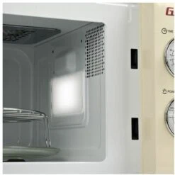 Girmi FM2105 Design Vintage Forno A Microonde Con Grill Capacità 20 Litri Potenza 700+800W 3 Modalità Di Cottura Crema 11 Girmi FM2105 Design Vintage Forno A Microonde Con Grill Capacità 20 Litri Potenza 700+800W 3 Modalità Di Cottura Crema -Elettrodomestici Negozio 59675445 5