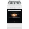 Electrolux LKK500000W Cucina A Gas Con Forno Elettrico 4 Fuochi Classe Energetica A 60x60 Cm Bianco -Elettrodomestici Negozio 59676501 1