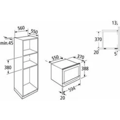 Schock By Glem Gas SMI253IX Forno A Microonde Capacità 25 Litri Potenza 900W Programmazione Elettronica Preimpostata 5 Funzioni Inox 7 Schock By Glem Gas SMI253IX Forno A Microonde Capacità 25 Litri Potenza 900W Programmazione Elettronica Preimpostata 5 Funzioni Inox -Elettrodomestici Negozio 59678078 3