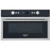 Hotpoint Ariston MD 664 IX HA Forno A Microonde Combinato Da Incasso Con Grill Capacita' 31 Litri Potenza 1000 W Funzione Crisp Display LED Acciaio Inox -Elettrodomestici Negozio 59678549 1