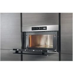 Whirlpool AMW 730/IX Forno A Microonde Da Incasso Capacita' 31 Litri Potenza 100 W 6 Senso Funzione Crisp E Grill Acciaio Inox -Elettrodomestici Negozio 59678722 3
