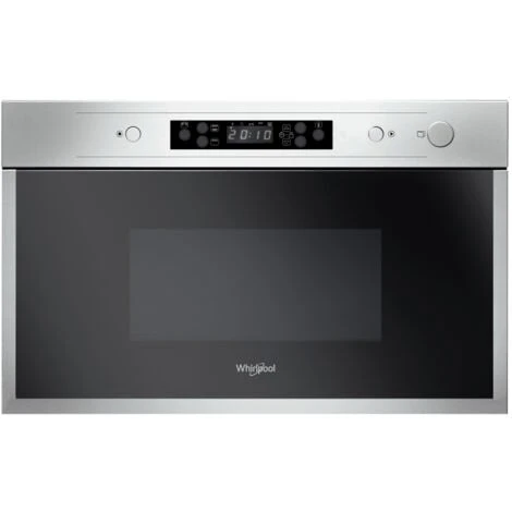 Whirlpool AMW 442/IX Forno A Microonde Da Incasso Combinato Capacita' 22 Litri Potenza 750 W Funzione DualCrisp Jet Start Jet DeFrost Display Digitale Acciaio Inox 3 Whirlpool AMW 442/IX Forno A Microonde Da Incasso Combinato Capacita' 22 Litri Potenza 750 W Funzione DualCrisp Jet Start Jet DeFrost Display Digitale Acciaio Inox