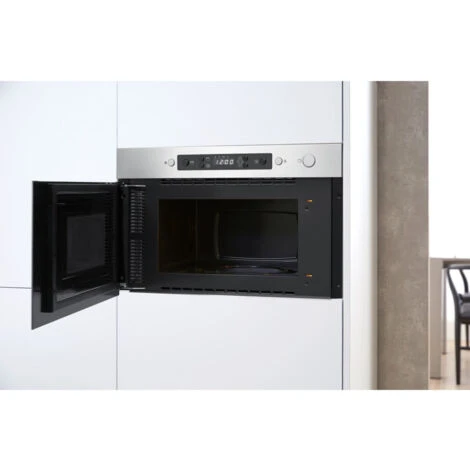 Whirlpool AMW 442/IX Forno A Microonde Da Incasso Combinato Capacita' 22 Litri Potenza 750 W Funzione DualCrisp Jet Start Jet DeFrost Display Digitale Acciaio Inox 4 Whirlpool AMW 442/IX Forno A Microonde Da Incasso Combinato Capacita' 22 Litri Potenza 750 W Funzione DualCrisp Jet Start Jet DeFrost Display Digitale Acciaio Inox - immagine 2