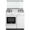 DeLonghi SGGW854NED Cucina A Gas Con Forno A Gas Linea Smart 4 Fuochi Classe Energetica A 86x50 Cm Bianco 1 DeLonghi SGGW854NED Cucina A Gas Con Forno A Gas Linea Smart 4 Fuochi Classe Energetica A 86x50 Cm Bianco -Elettrodomestici Negozio 59682816 1