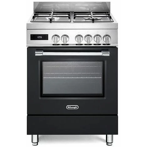 DeLonghi De Longhi Cucina Elettrica PRO66MA 4 Fuochi A Gas Forno Elettrico Ventilato Dimensione 60 X 60 Cm Colore Antracite 3 DeLonghi De Longhi Cucina Elettrica PRO66MA 4 Fuochi A Gas Forno Elettrico Ventilato Dimensione 60 X 60 Cm Colore Antracite