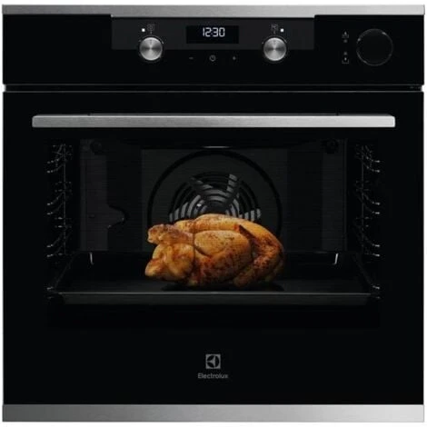 Electrolux KOCEH70X2 Forno Elettrico Ventilato 72 Litri 2780W Classe Energetica A Nero/Acciaio Inossidabile 3 Electrolux KOCEH70X2 Forno Elettrico Ventilato 72 Litri 2780W Classe Energetica A Nero/Acciaio Inossidabile
