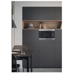 Hotpoint MF20G IX HA Microonde Con Grill Capacità 20 Litri Potenza 800W Apertura Con Pulsante A Bandiera Auto Cook Scongelamento Nero/Acciaio Inox -Elettrodomestici Negozio 60625235 2