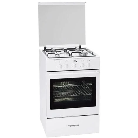 Bompani BO710XG/N Cucina 55x55cm Con Piano Gas Forno Gas E Grill Elettrico Bianco 3 Bompani BO710XG/N Cucina 55x55cm Con Piano Gas Forno Gas E Grill Elettrico Bianco