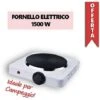 FORNELLO ELETTRICO 1500W Regolabile Piastra In Ghisa Viaggio Campeggio 150 Mm -Elettrodomestici Negozio 62041845 1