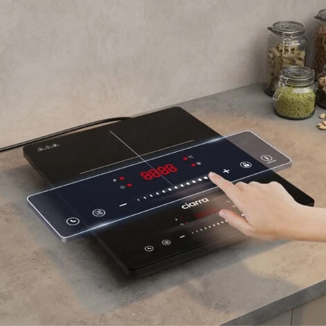 CIARRA Piano Cottura A Induzione 16 Amp Plug 2000W With Controllo Touch 5 CIARRA Piano Cottura A Induzione 16 Amp Plug 2000W With Controllo Touch - immagine 3