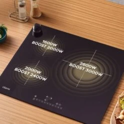 CIARRA - Piano Cottura A Induzione Incasso 3 Zone Con Boost - 6200 W Totali - Controllo Touch - Funzione Di Sicurezza - Colore Nero 10 CIARRA - Piano Cottura A Induzione Incasso 3 Zone Con Boost - 6200 W Totali - Controllo Touch - Funzione Di Sicurezza - Colore Nero -Elettrodomestici Negozio 64996440 4