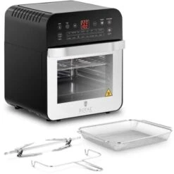 Friggitrice Ad Aria Calda Digitale Professionale 1600 W 13 Programmi + Accessori