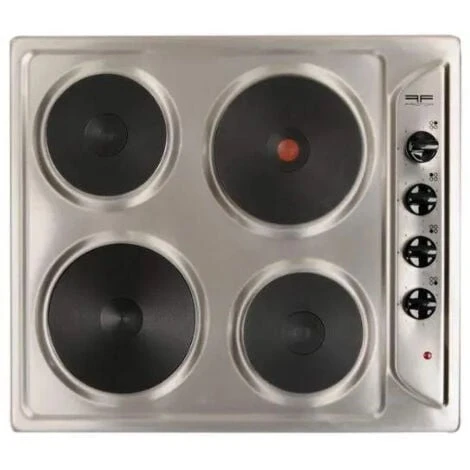 Piano Di Cottura Elettrico, 4 Fuochi, Acciaio Inox, 580x510 Mm Frionor 3 Piano Di Cottura Elettrico, 4 Fuochi, Acciaio Inox, 580x510 Mm Frionor