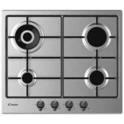 Candy Classic CHW6BR4WTX Acciaio Inossidabile Da Incasso 59 Cm Gas 4 Fornello(i)