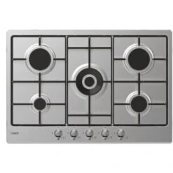 Candy Classic CHW74WTX Acciaio Inossidabile Da Incasso 75 Cm Gas 5 Fornello(i)